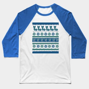 aLiveShow Holiday sweater Baseball T-Shirt